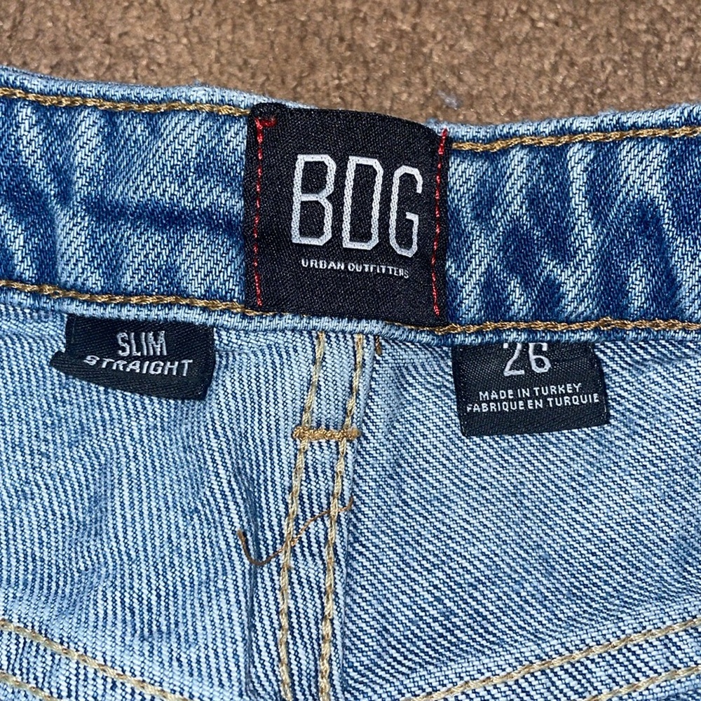 Bdg Slim Straight Patchwork Jeans - image 2